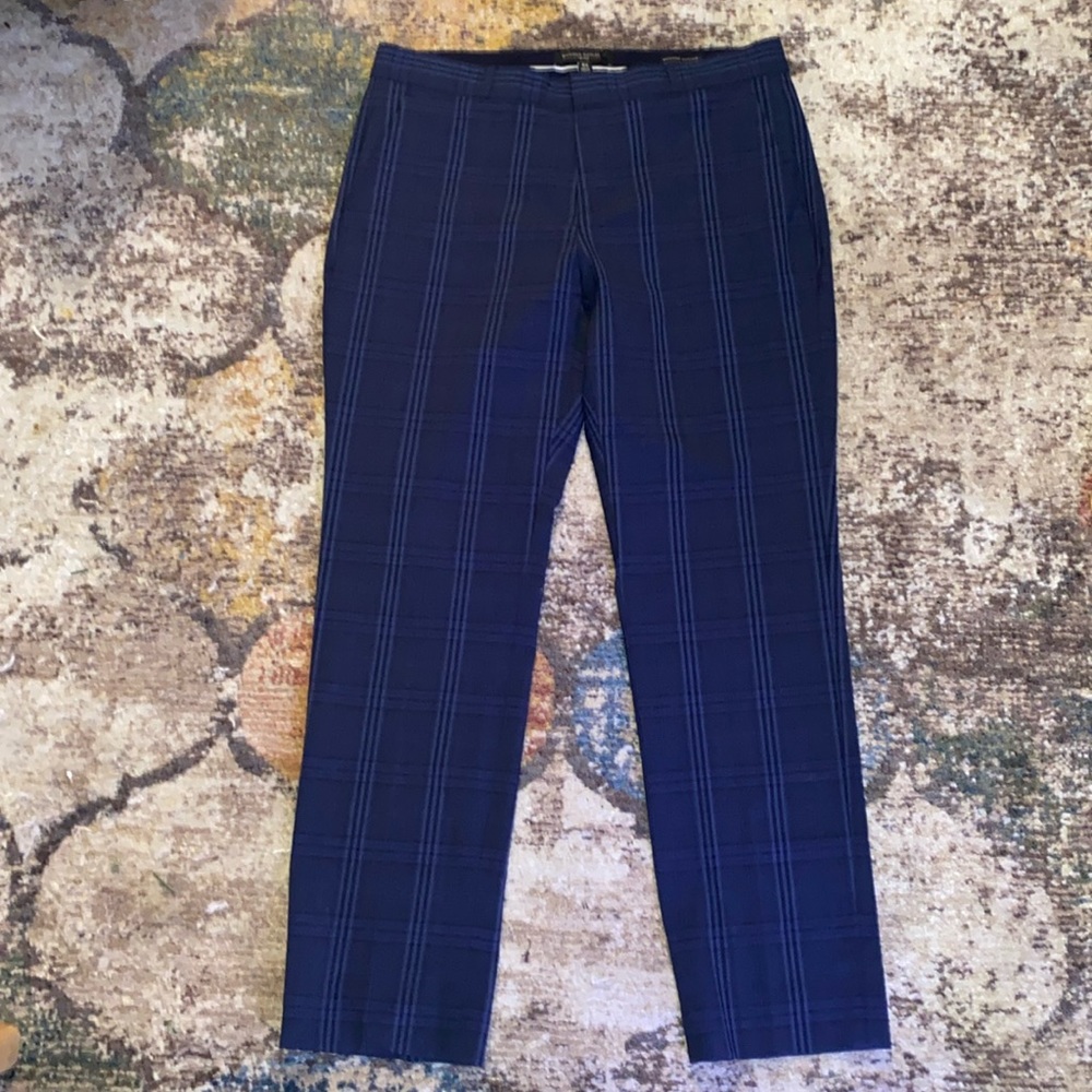 NWOT BANANA REPUBLIC Plaid Pants, Size 6S (SHORT)